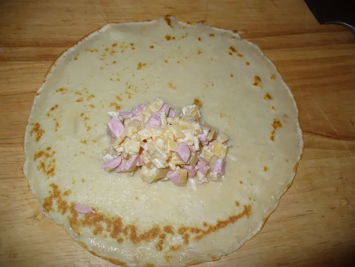 Блинчатые пирожки: шаг 3