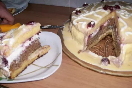 "вишневая вкусняшка": шаг 10
