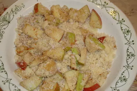 Маффины слоеные с яблоками и миндалем: шаг 2