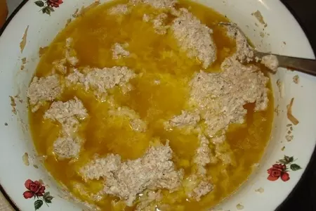 Овсяное печенье с яблоком и творогом: шаг 6