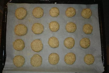 Овсяное печенье с яблоком и творогом: шаг 9