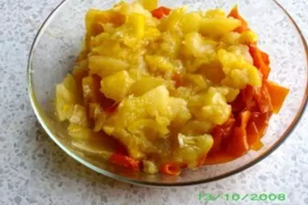 Десерт из овощей и фруктов: шаг 7