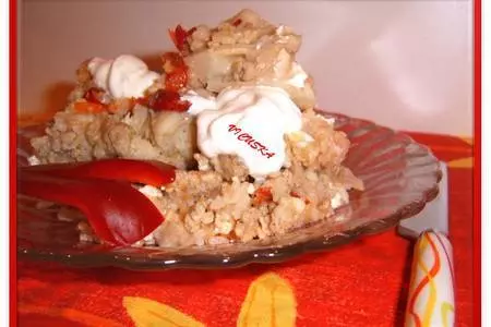 Запеканка из цветной капусты, мяса и овощей, уложенные слоями: шаг 6