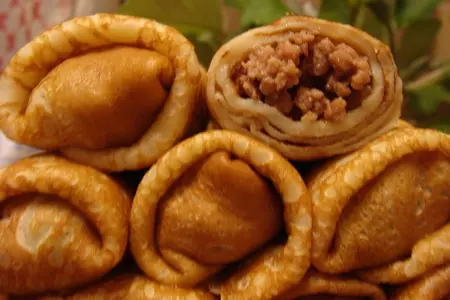 Блинчики с начинкой (налистники).: шаг 6