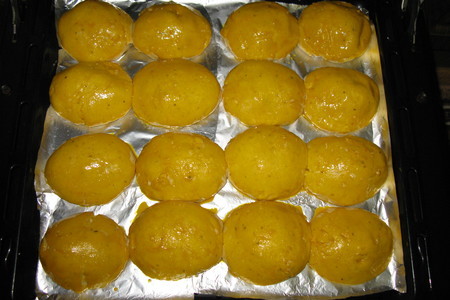 Дрожжевое тесто на кефире и пирожки с яйцом и рисом: шаг 5