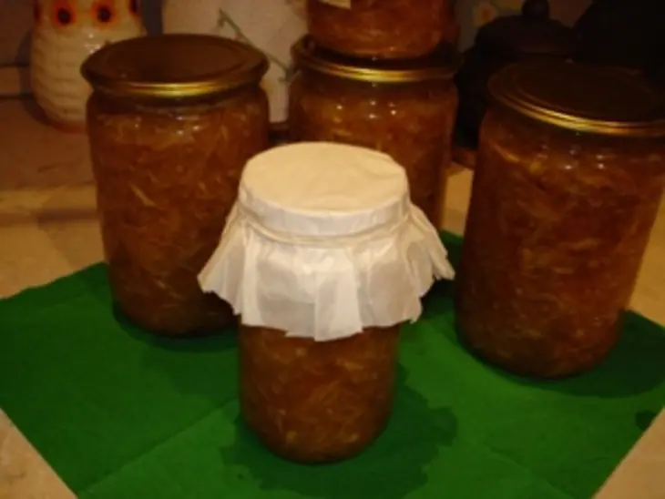 "сырое варенье из айвы": шаг 3