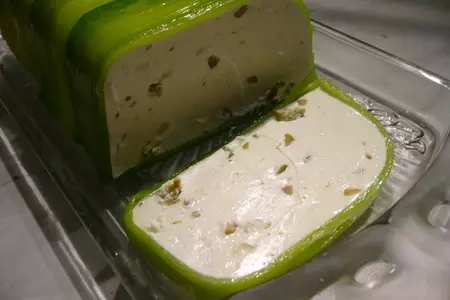 Террин из твороженного сыра с горгонзолой и оливками: шаг 5