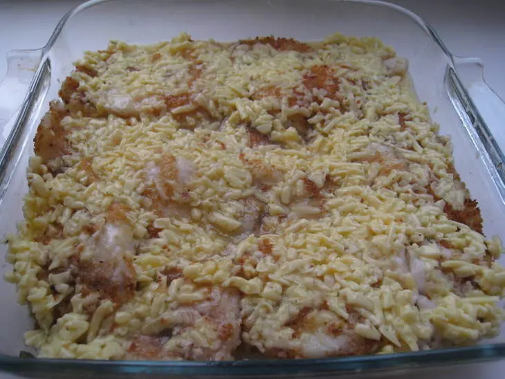 Рыба в сырном суфле: шаг 8