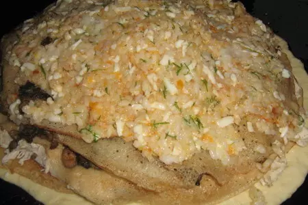 Курник свадебный: шаг 16