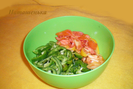Горячий салат или овощной гарнир к мясу: шаг 2
