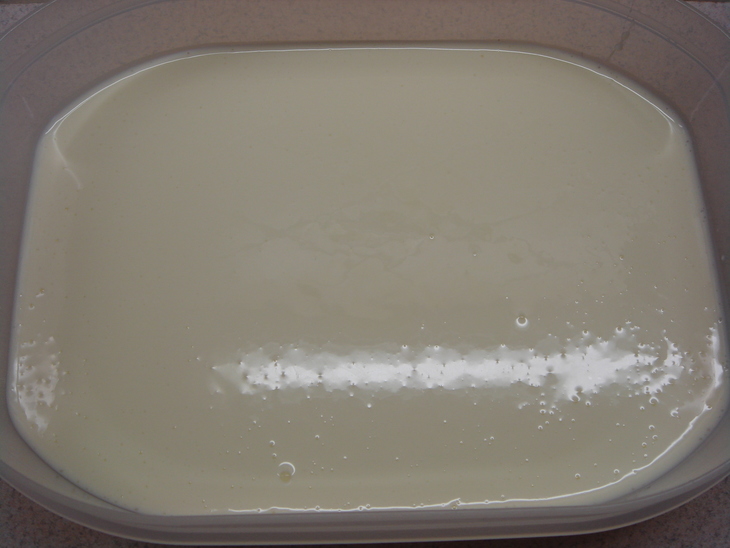 Легкое ванильное мороженое на основе йогурта.: шаг 2