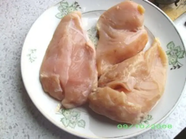 Суфле из куриных грудок: шаг 1