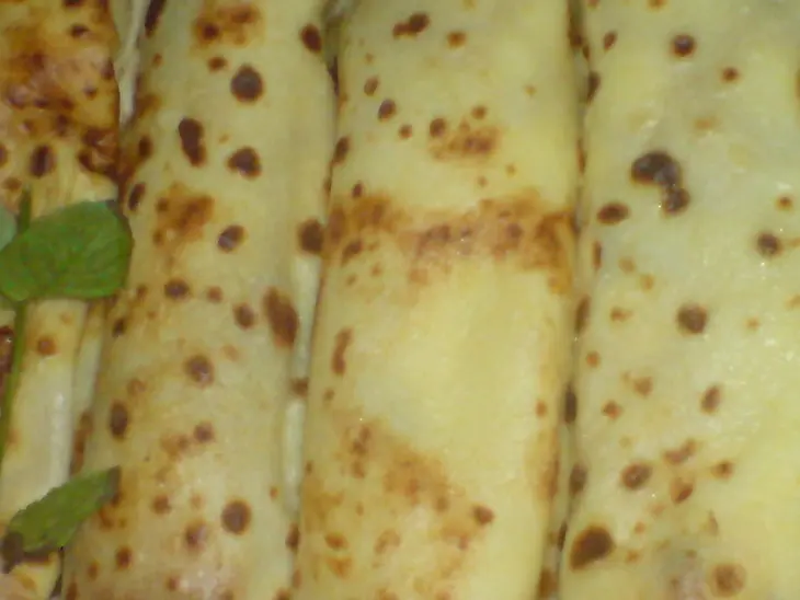 Налистники с творогом,маком и сушеной вишней.: шаг 8
