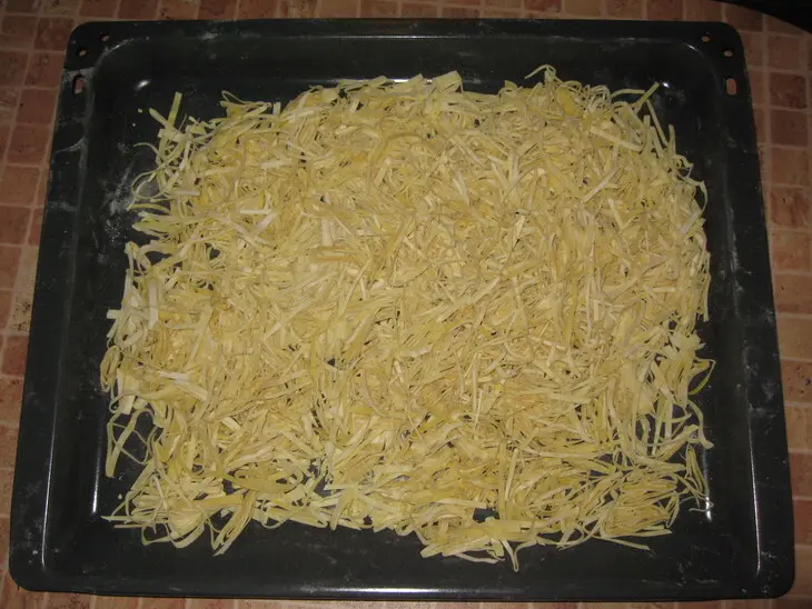 Лапша домашняя куриная: шаг 7