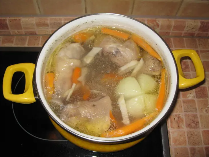Лапша домашняя куриная: шаг 11