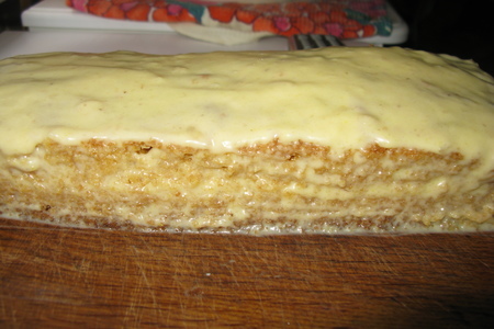 Бисквит на кефире, пирожные и торт из него: шаг 5