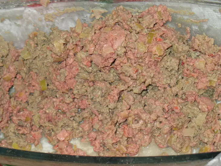 Каннелони с деревенским печеночным паштетом: шаг 1