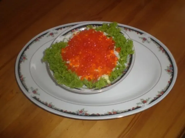 Салат "морской бриз": шаг 1