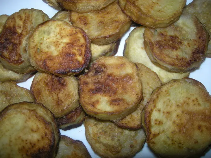Закуска  на баклажанах: шаг 1