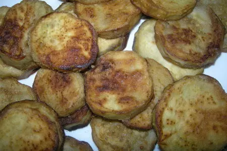 Закуска  на баклажанах: шаг 1