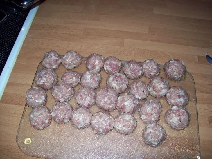 Овощное рагу с мясными фрикадельками: шаг 2