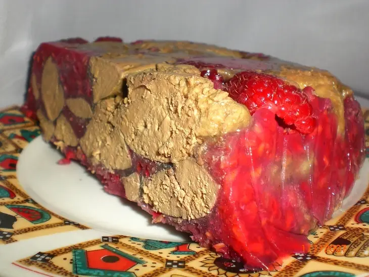 Террин из куриной печени с мартини и малиной: шаг 3