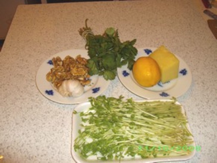 Салат из цветной капусты с лимоном: шаг 1