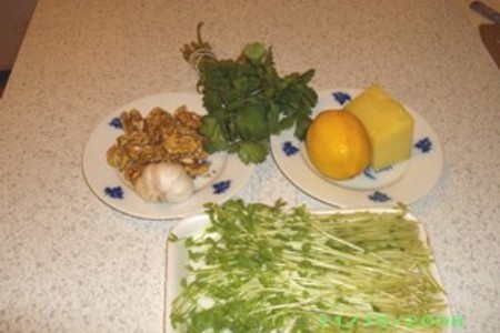 Салат из цветной капусты с лимоном: шаг 1
