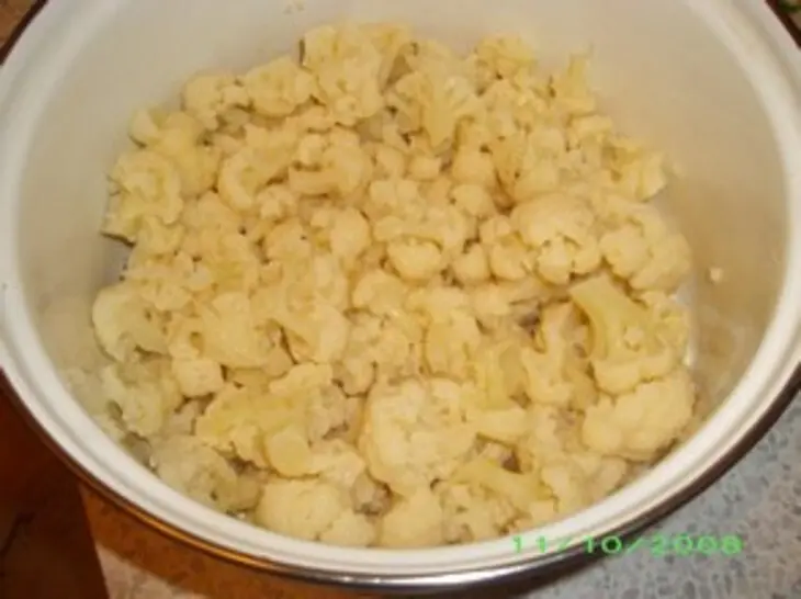 Салат из цветной капусты с лимоном: шаг 4