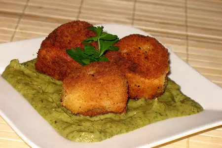 Крокетты на креме из цуккини (crocchette con crema verde): шаг 1
