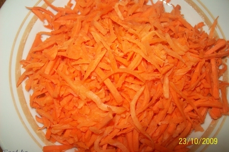 Кальмары с морковкой по-корейски: шаг 2
