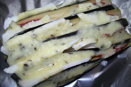 Баклажаны запеченные с брынзой: шаг 6
