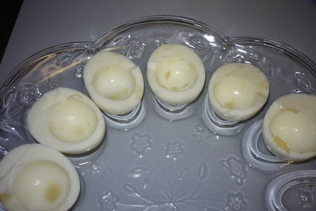 Яйца фаршированные с грибами.: шаг 3
