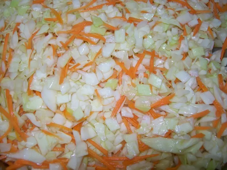 Капуста маринованная и винегрет из неё: шаг 2