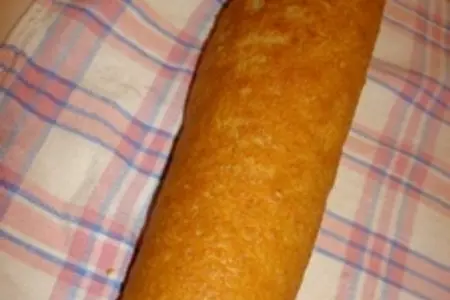 Тыквенный рулет "сказка": шаг 6