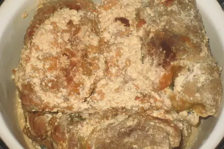 Рулетики из говядины со шпинатом и сыром, тушеные в сметане: шаг 5