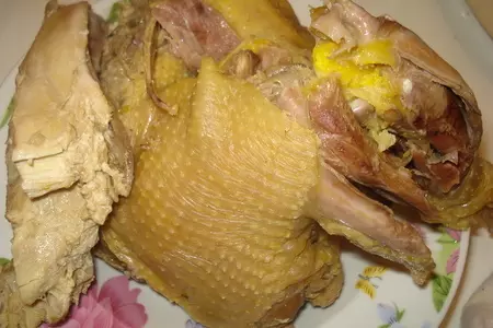 Холодец из петуха: шаг 3