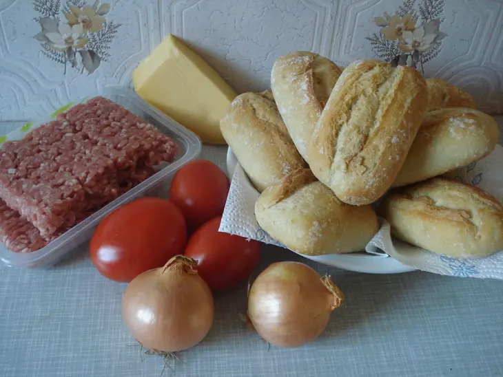 Хрустящие булочки с начинкой: шаг 1