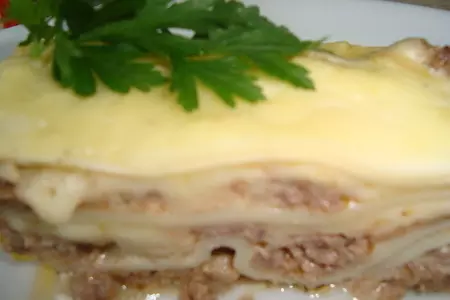 Лазанья с мясом | тесто для лазаньи: шаг 8