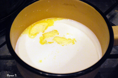 Тыквенный суп с сырными клецками: шаг 5