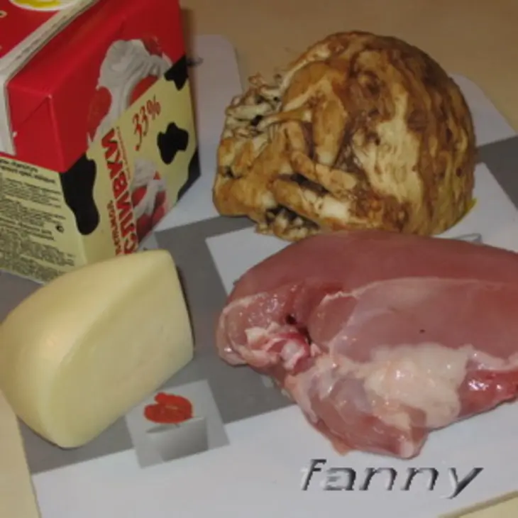 Запеканка из корневого сельдерея с курицей: шаг 1