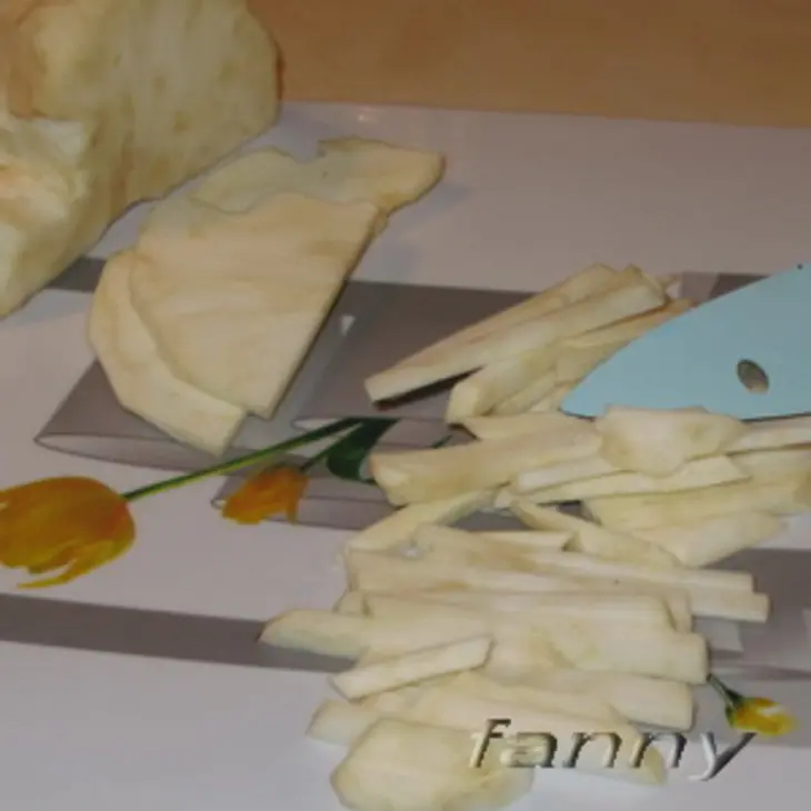 Запеканка из корневого сельдерея с курицей: шаг 2
