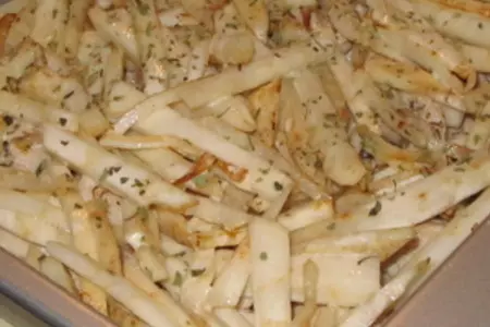 Запеканка из корневого сельдерея с курицей: шаг 8