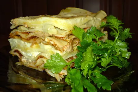 Моя лазанья с овощами, грибами и мясом: шаг 2