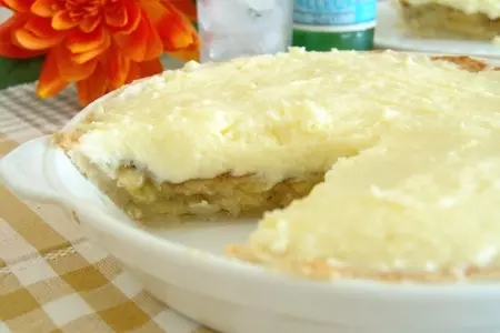 Очень простой и быстрый банановый пай: шаг 1