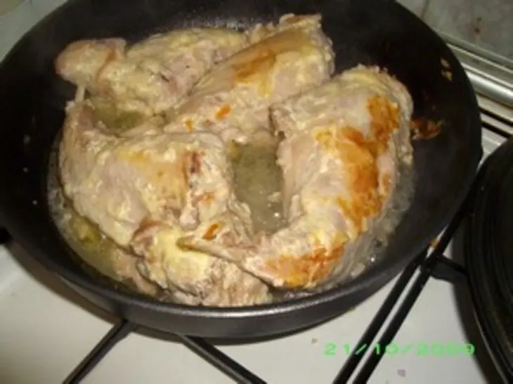 Окорочка кролика в лимонном соусе: шаг 4