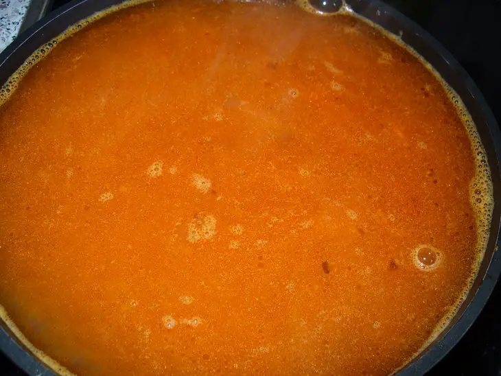 Голубцы с идюшкой и рисом в савойской капусте: шаг 10