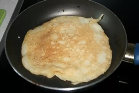 Блины на манной каше: шаг 3