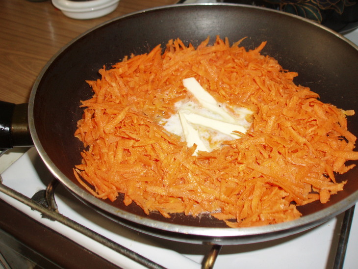 Творожная запеканка с морковью: шаг 1