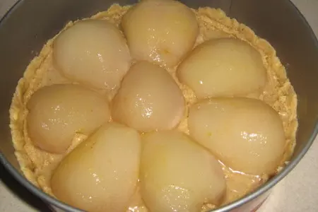 Французский грушевый торт: шаг 10